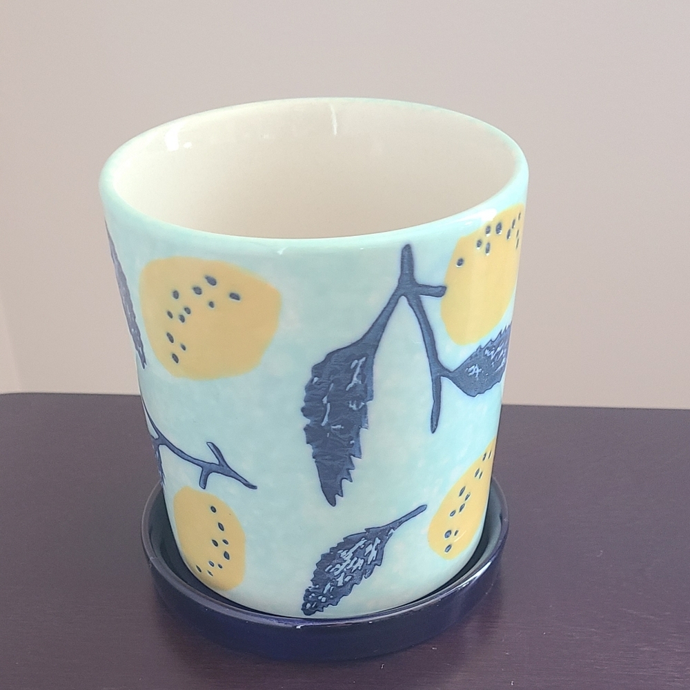 2 Pavo Planter | Patterned Ceramic Planter - Picture 9 of 10